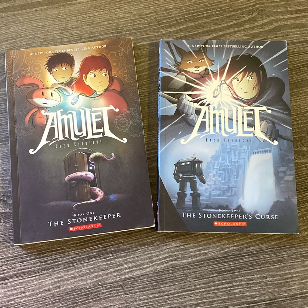 Amulet Series Book Bundle, Vol 1 and 2